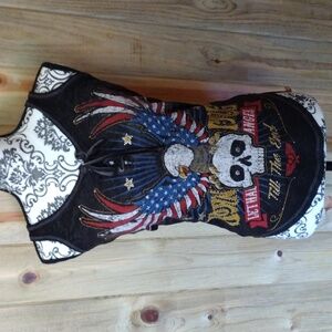 Lethal Angel Lace Up Tank M